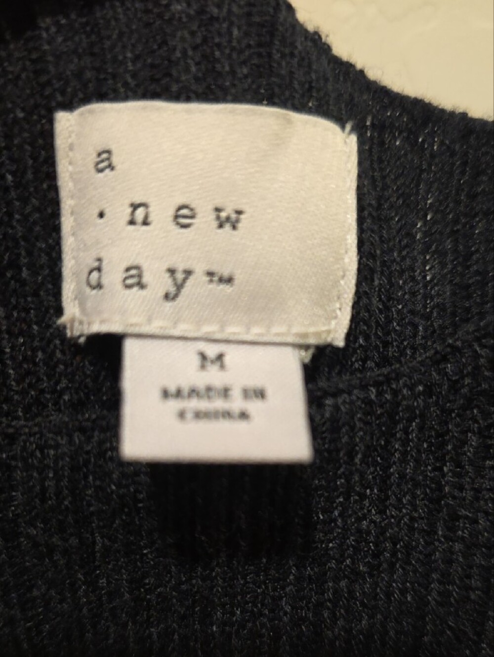 a new day Black Knit Top - Picture 2 of 8